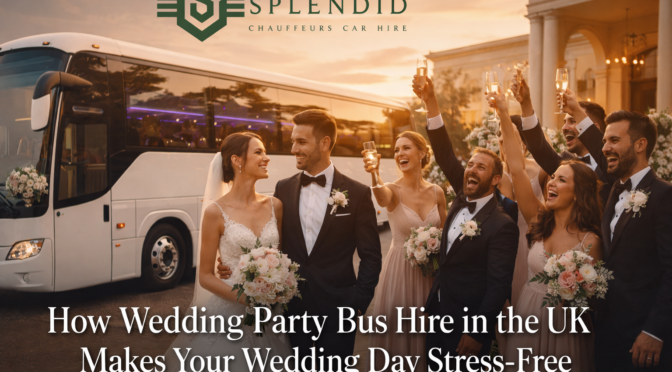 How Wedding Party Bus Hire in the UK Makes Your Wedding Day Stress-Free