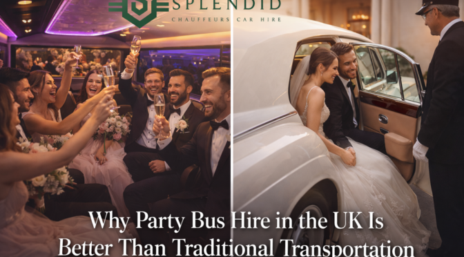 Why Party Bus Hire in the UK Is Better Than Traditional Transportation