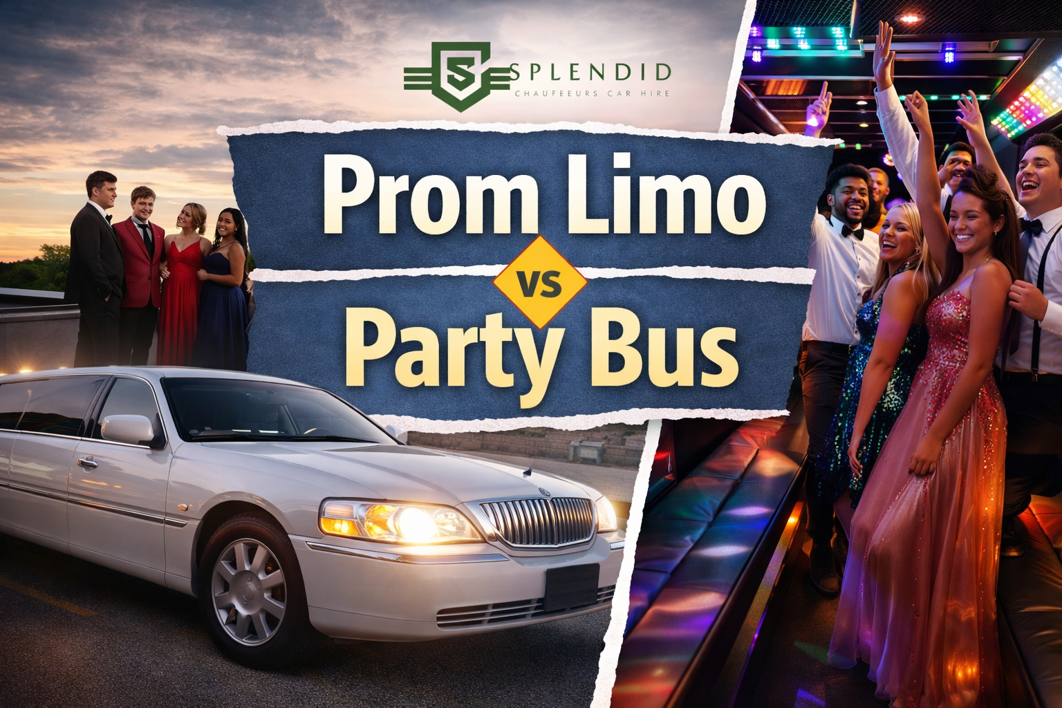Prom Limo vs Party Bus