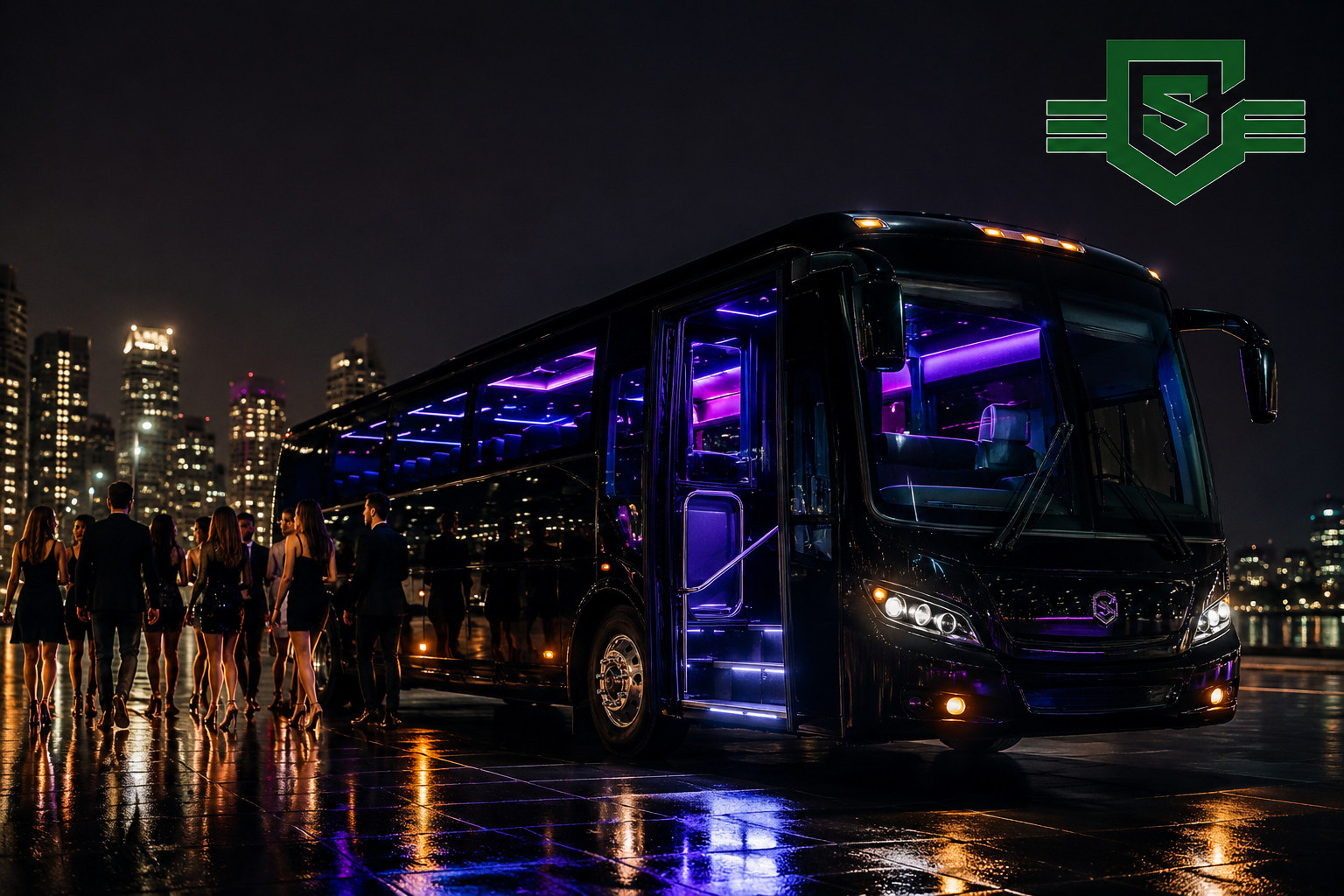 luxury party bus hire in london and essex