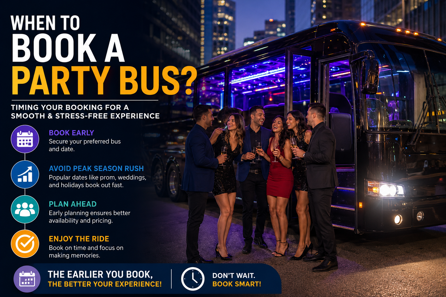 party bus rental services near me