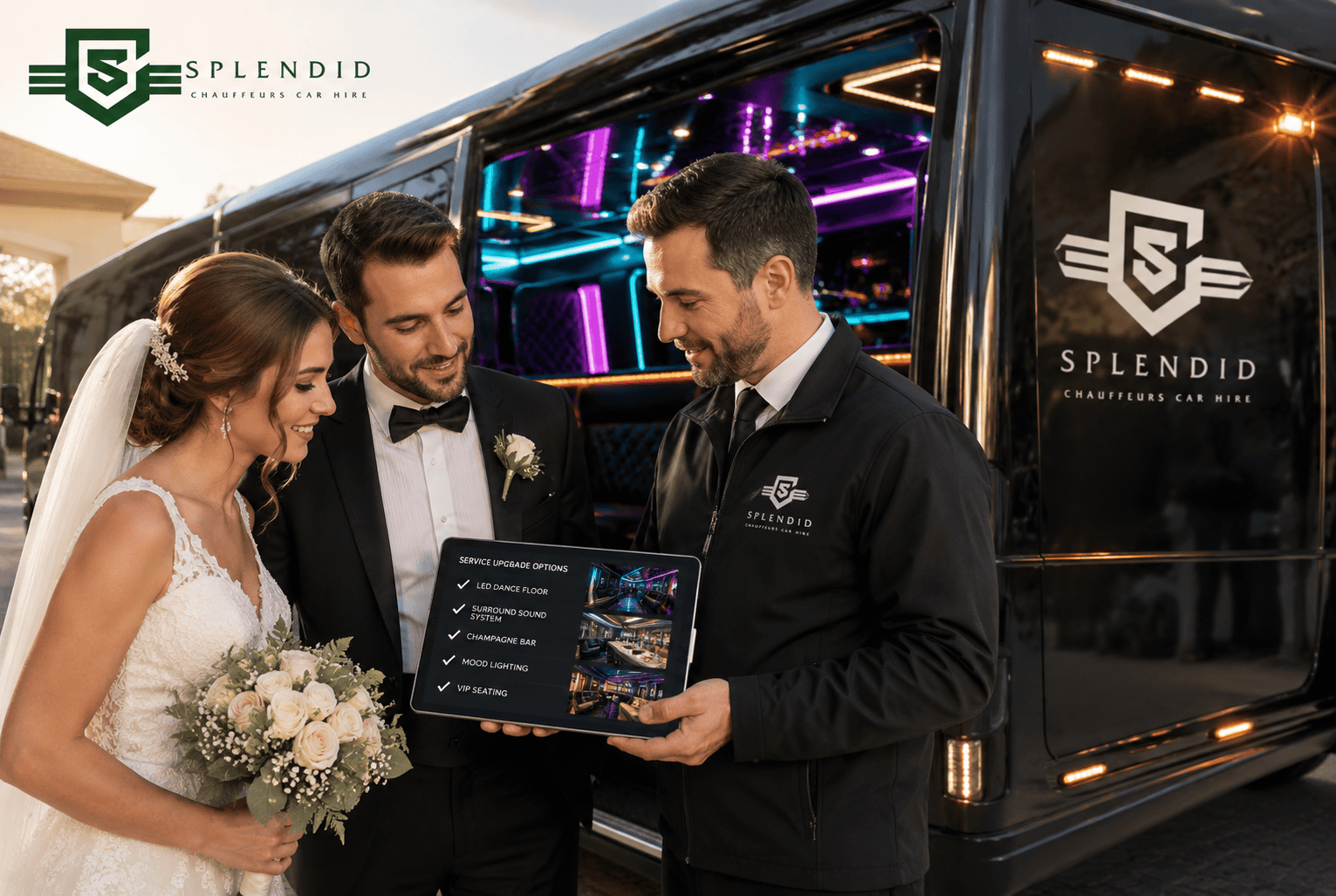 disco bus for weddings