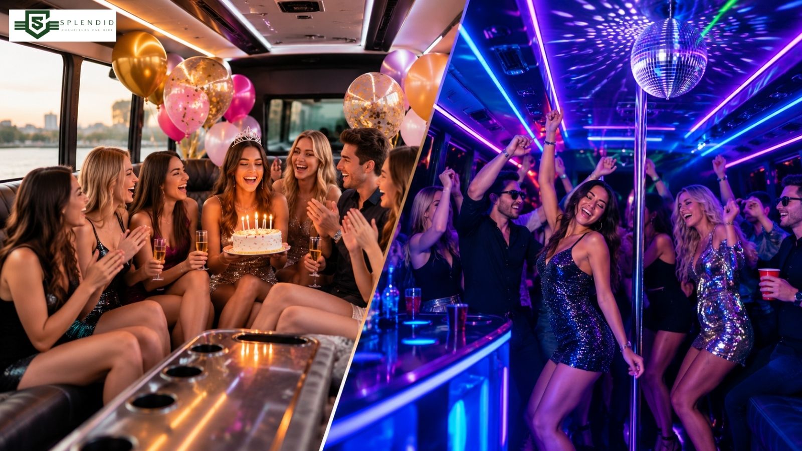 Birthday Bus vs Disco Bus