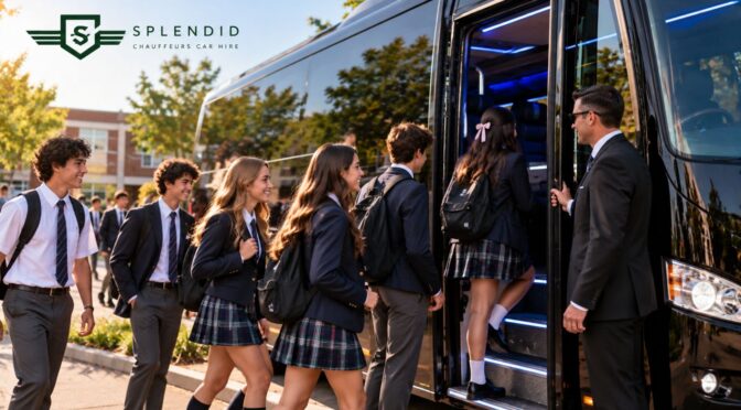 Hiring a Party Bus for School Events
