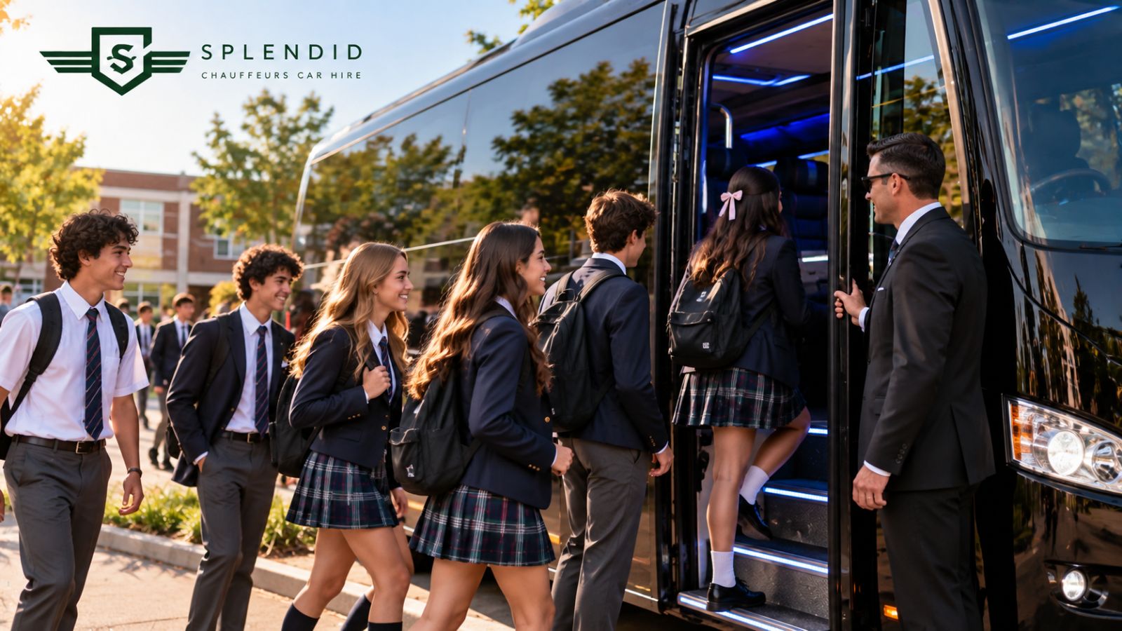 Party Bus for School Events
