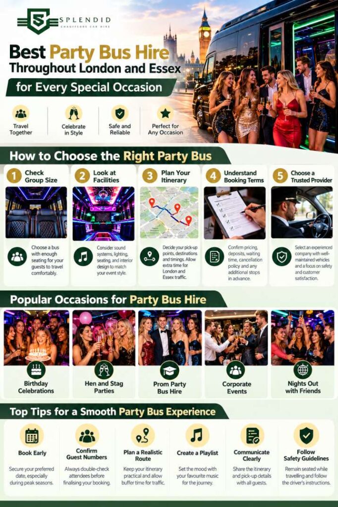 Best Party Bus Hire Throughout London