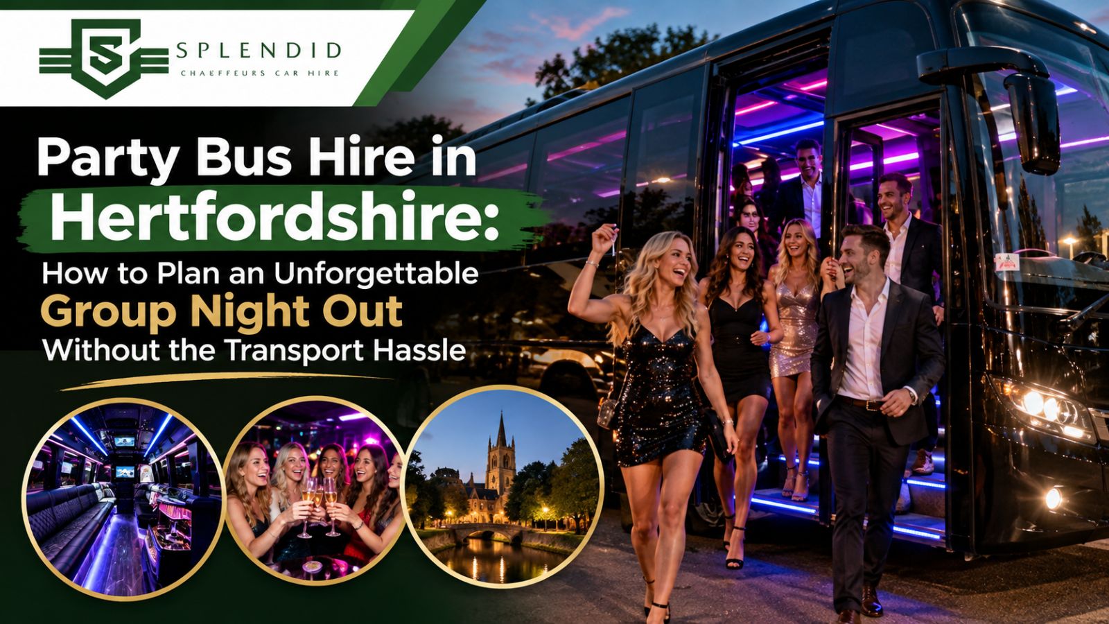 Party Bus Hire in Hertfordshire